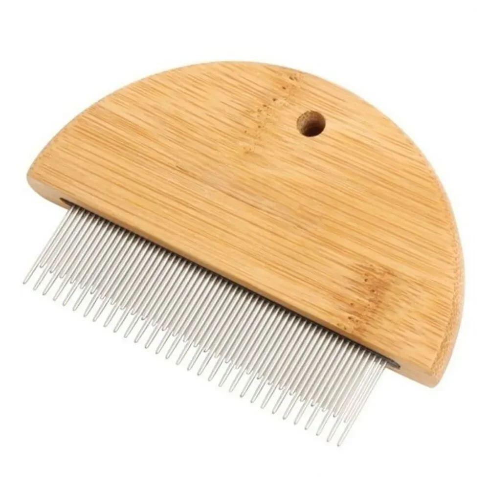 Left Wind 3pc Dog/Cats Hair Removal Comb Flea Removal Grooming Stainless Steel